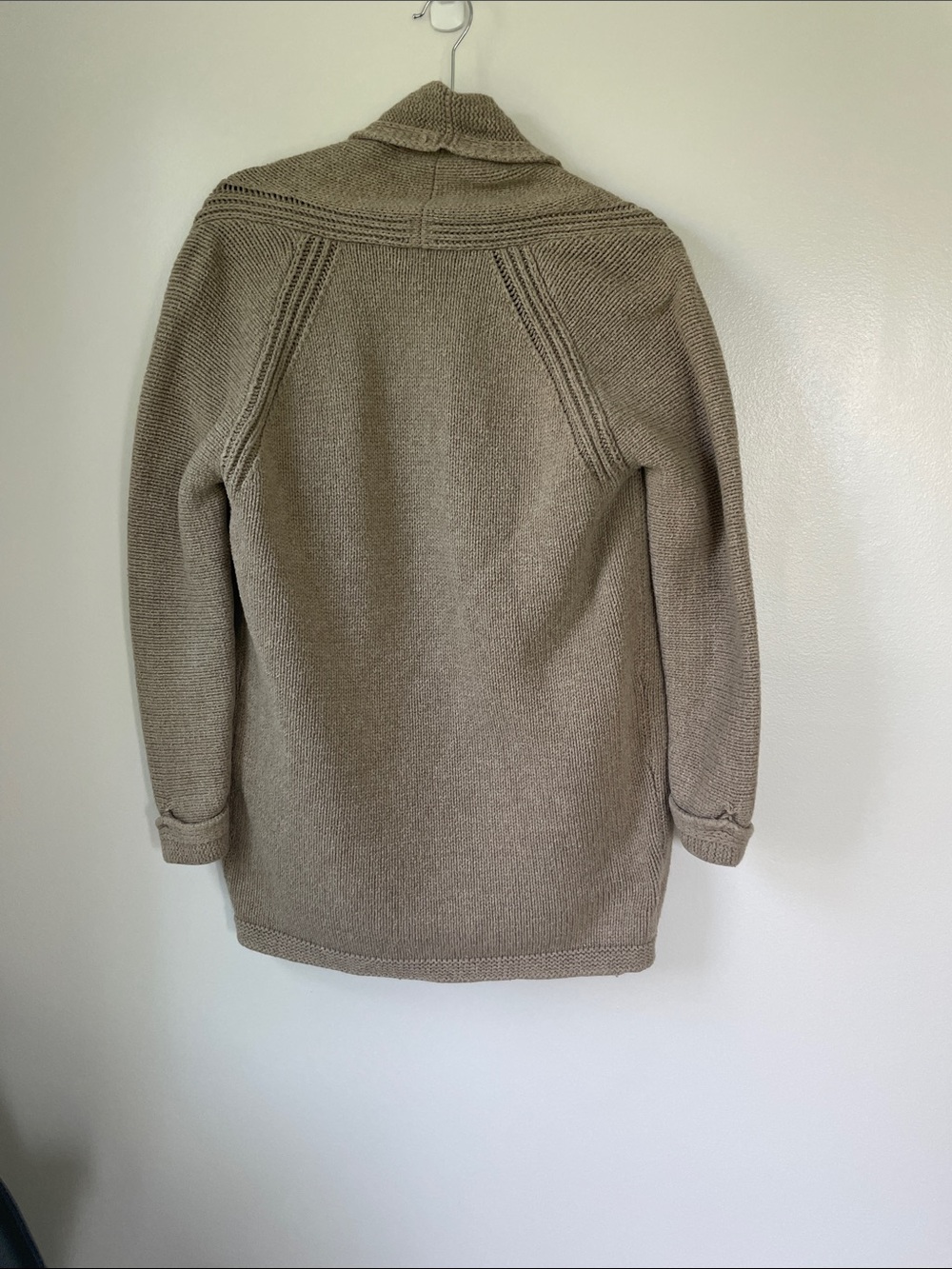 J. Crew Neutral Taupe Knit Cardigan - Picture 7 of 10